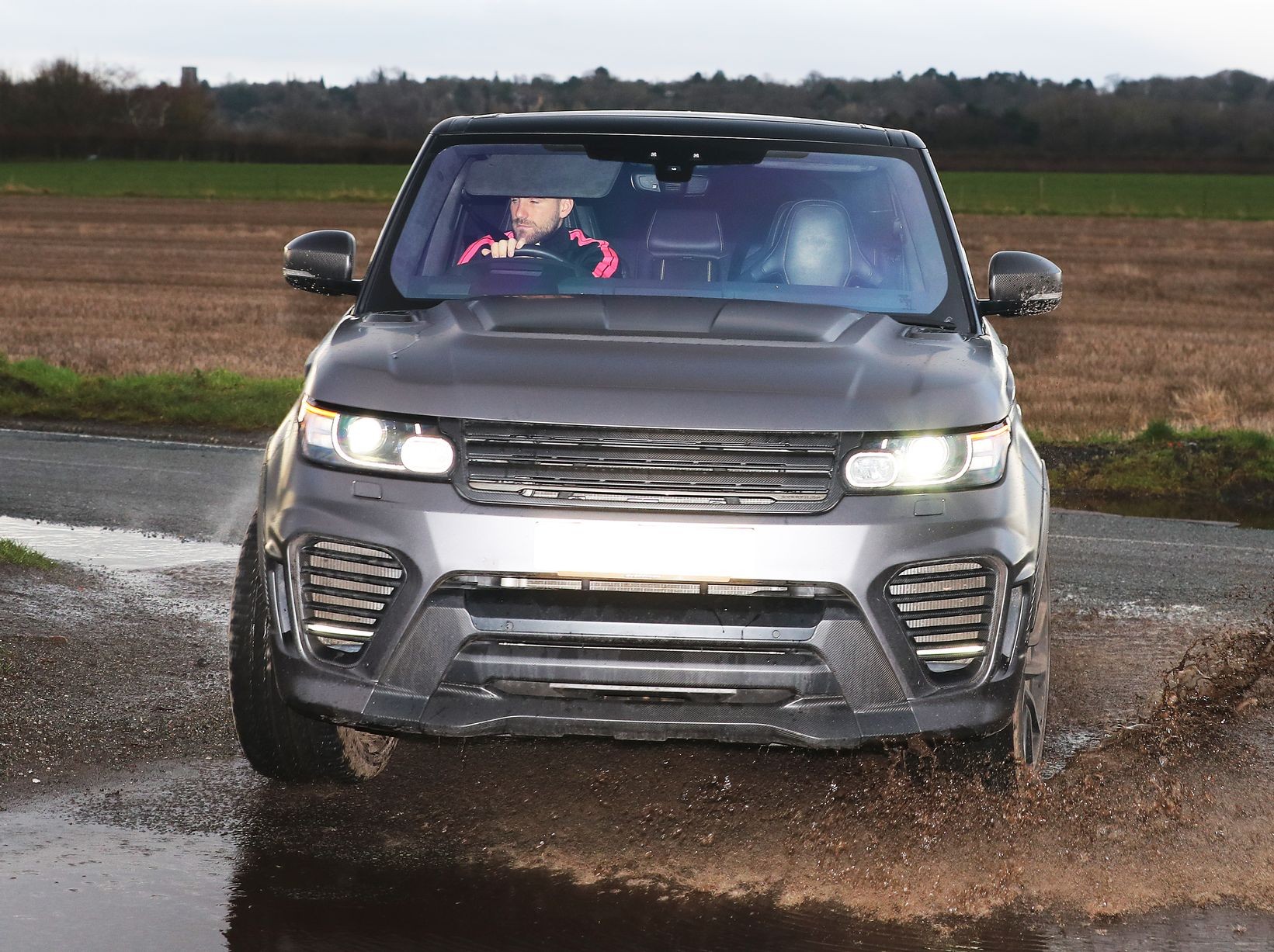 Ashley Young and Harry Maguire arrive for Manchester United training - Bóng Đá