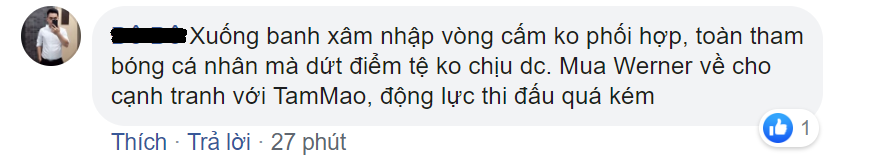 Phản ứng fan Việt Nam sau trận hòa Chelsea - Bóng Đá