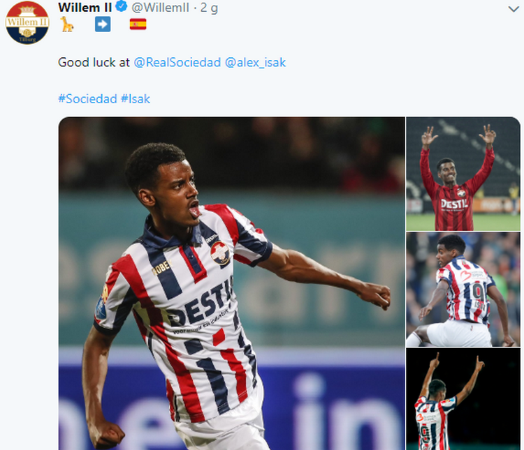 Ảnh Isak gia nhập Real Sociedad - Bóng Đá