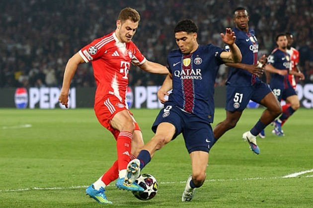 Hậu vệ phải: Josip Stanisic – 5.5 Thi đấu mờ nhạt và thường xuyên để lộ khoảng trống bên hành lang cánh phải. Stanisic gặp rất nhiều khó khăn trong việc kiềm tỏa các mũi nhọn tấn công tốc độ của đối phương và hầu như không để lại dấu ấn nào đáng kể trong khâu hỗ trợ tấn công hay bọc lót cho đồng đội.