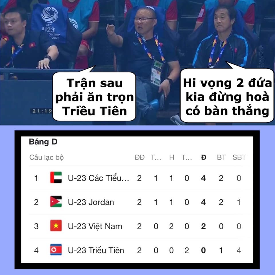 Ảnh chế trận U23 Việt Nam vs Jordan - Bóng Đá