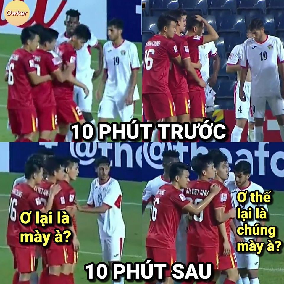 Ảnh chế trận U23 Việt Nam vs Jordan - Bóng Đá