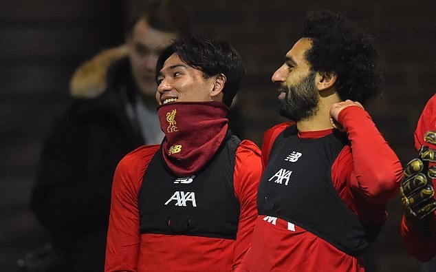 Ảnh Minamino tập luyện - Bóng Đá