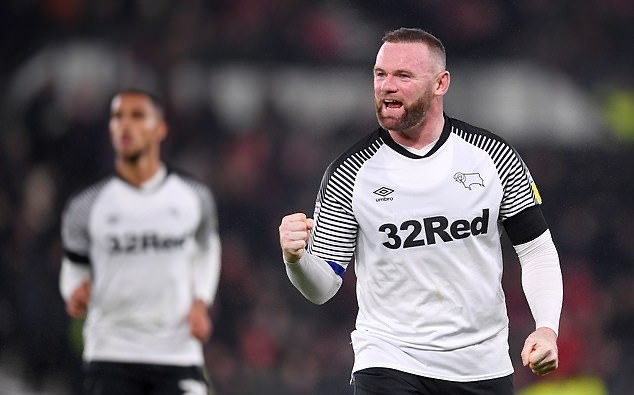 Wayne Rooney provides assist during debut as Derby County beat Barnsley - Bóng Đá