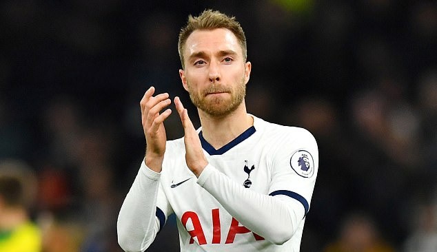Ảnh Eriksen tới Inter Milan - Bóng Đá