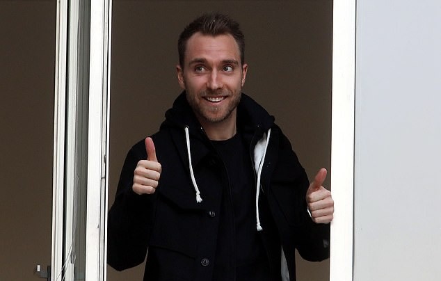 Ảnh Eriksen tới Inter Milan - Bóng Đá