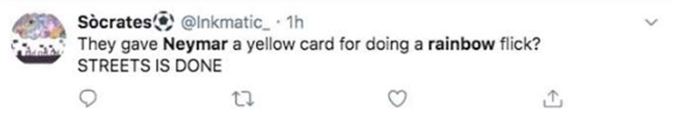 Neymar was booked for attempting a rainbow flick during PSG vs Montpellier - Bóng Đá