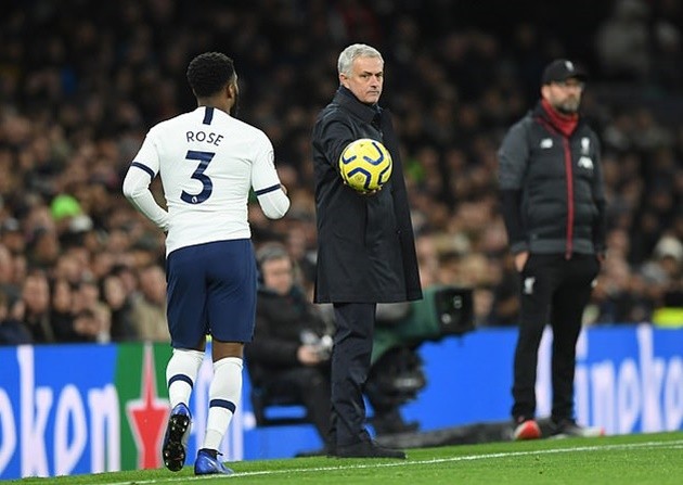 Spurs’ on-loan left-back Rose felt unfairly treated by Mourinho - Bóng Đá