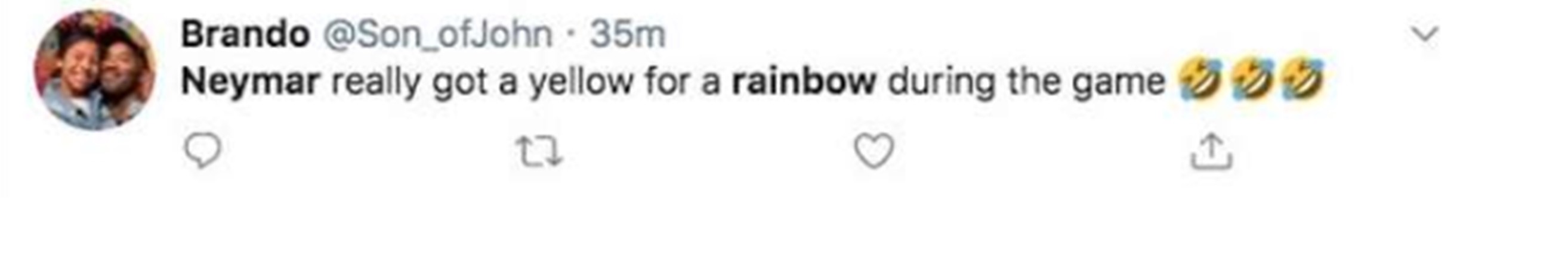 Neymar was booked for attempting a rainbow flick during PSG vs Montpellier - Bóng Đá