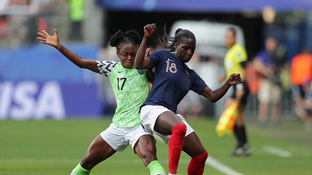 ảnh nữ pháp thắng nigeria - Bóng Đá
