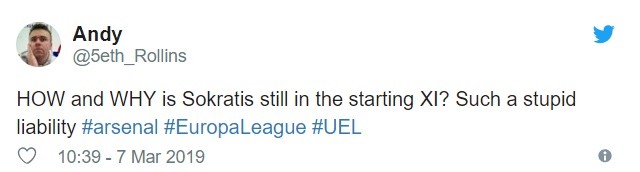 Fan Arsenal anti Sokratis - Bóng Đá