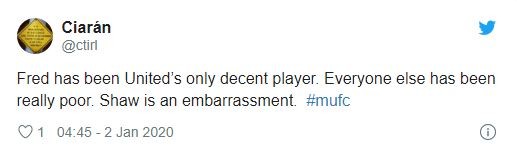 United fans praise Fred as one bright spot in defeat - Bóng Đá