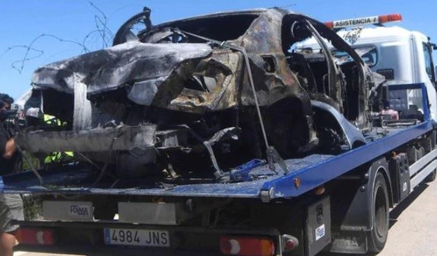 Hiện trường tang thương nơi Jose Antonio Reyes gặp nạn - Bóng Đá