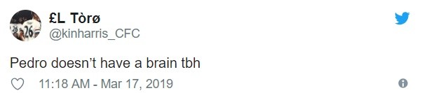 Fan Chelsea đòi sút Pedro - Bóng Đá