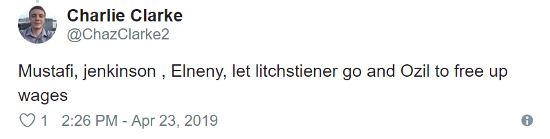 Arsenal fans take to Twitter to call for Ozil to be sold - Bóng Đá