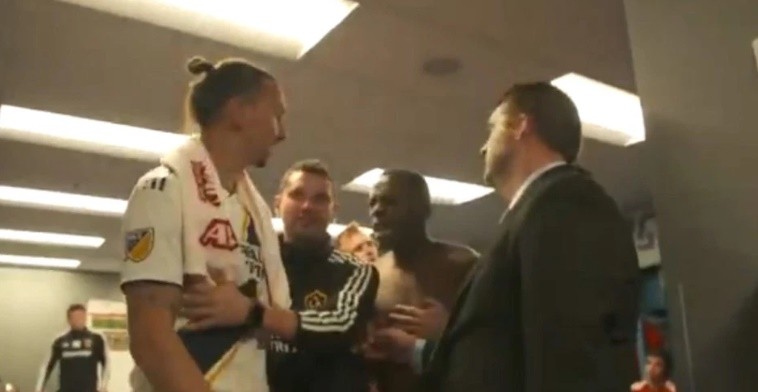Ibrahimovic gây lộn với OnuOha tại MLS - Bóng Đá