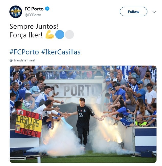 Casillas nhập viện, rất nhiều lời chúc tốt đẹp được gửi tới anh - Bóng Đá