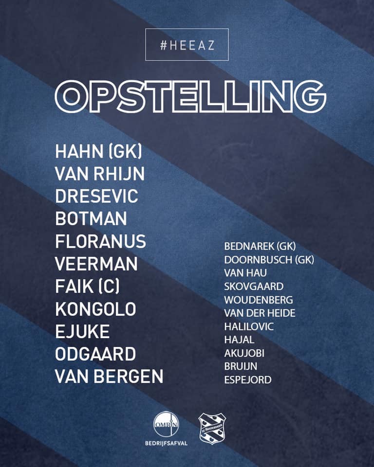 Đoàn Văn Hậu không vào sân, SC Heerenveen ngã ngựa trên sân nhà - Bóng Đá