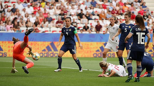 Ảnh: Nữ Anh thắng Scotland - Bóng Đá