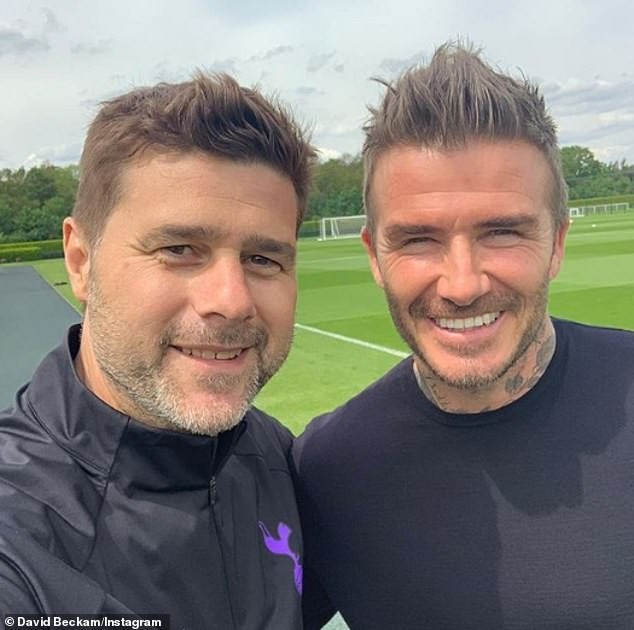 Ảnh Tottenham tập luyện, có Beckham - Bóng Đá
