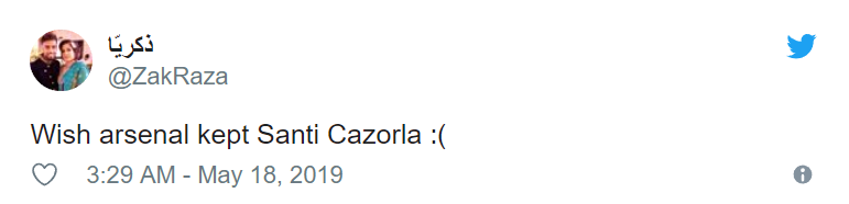 “Better than Ozil” – Arsenal fans react as Santi Cazorla returns to Spain squad - Bóng Đá