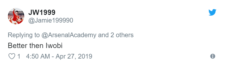 'Better than Iwobi' - fans desperate for Bukayo Saka to play vs Leicester after quality display - Bóng Đá