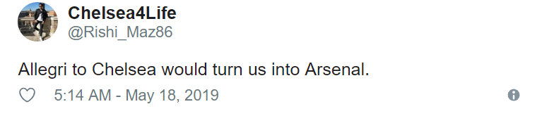 “Please don’t Roman” – Chelsea supporters don’t want Allegri - Bóng Đá