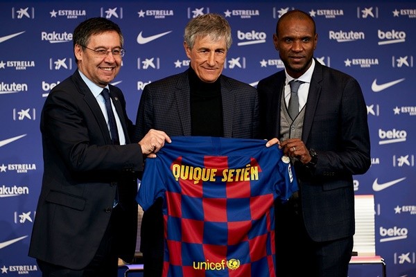 Tân HLV Barca phát biểu trong họp báo - Bóng Đá