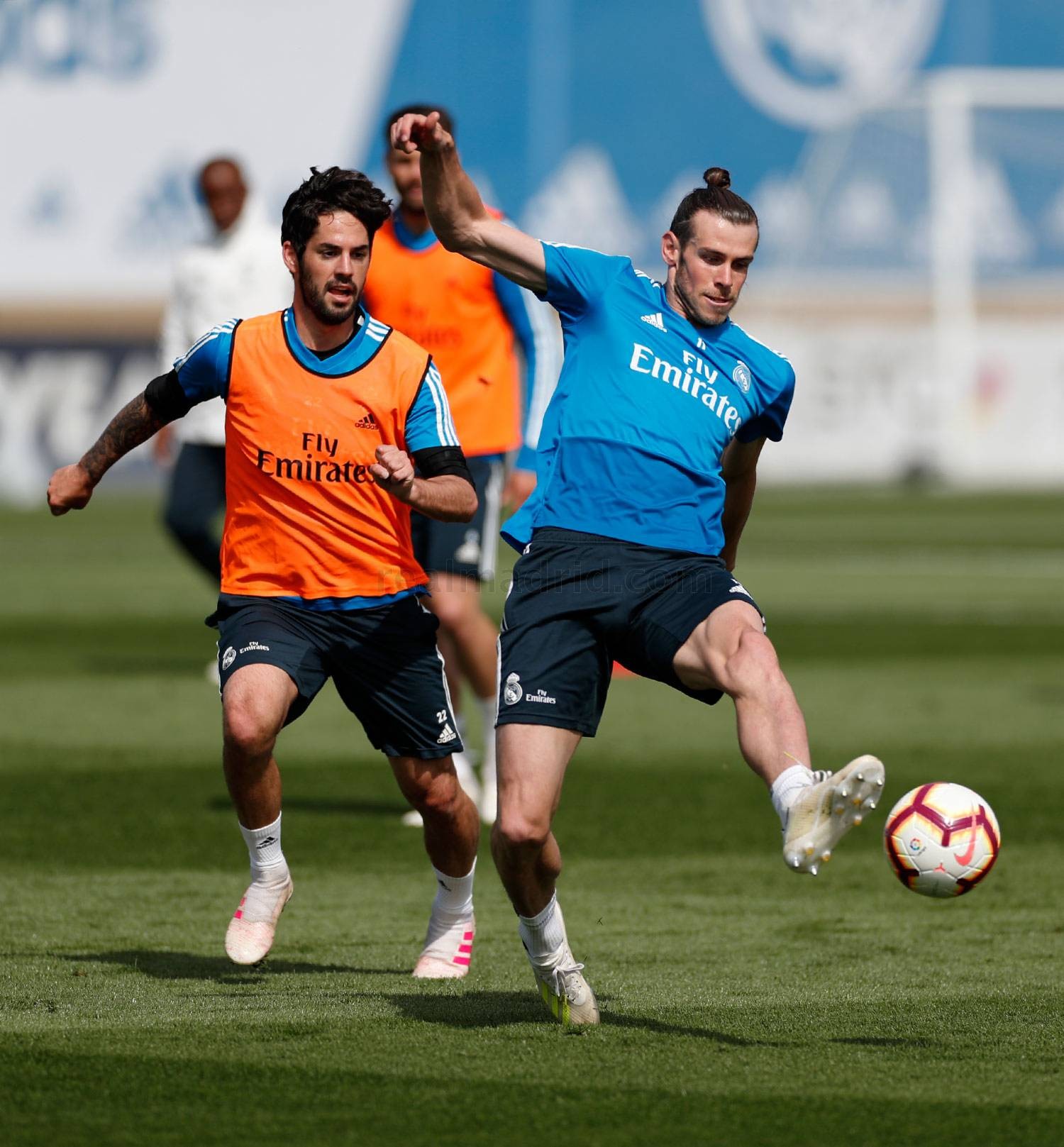 real tập luyện - Bóng Đá