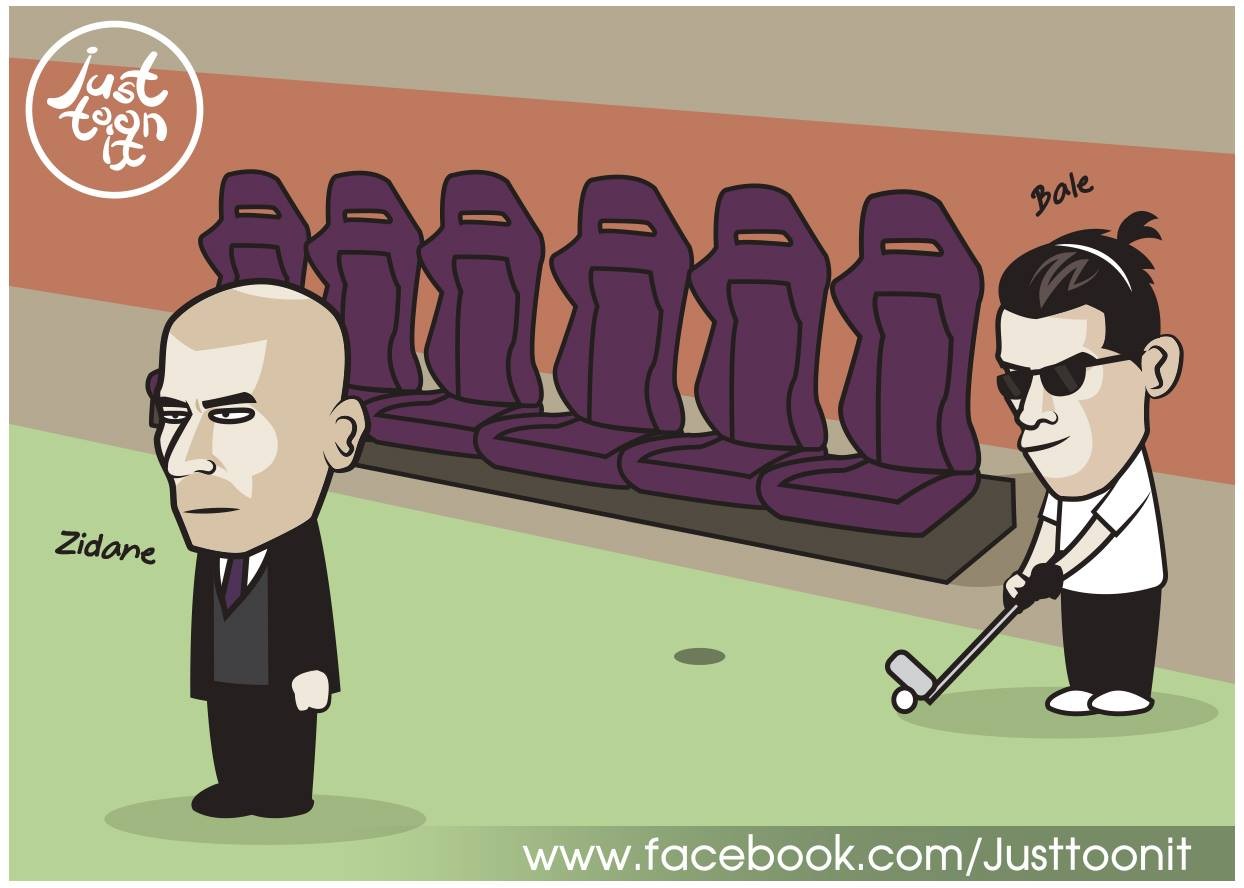 Biếm họa: Bale chơi lầy; Sir Alex du hành thời gian giải cứu M.U - Bóng Đá