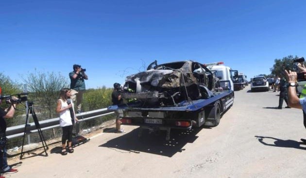 Hiện trường tang thương nơi Jose Antonio Reyes gặp nạn - Bóng Đá