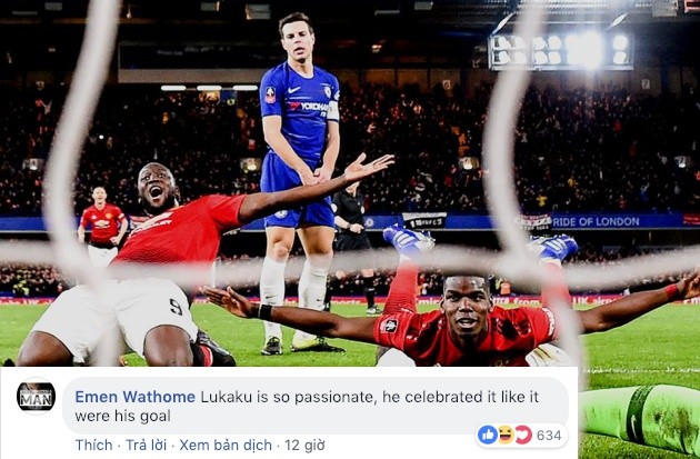 'Lukaku quá mãnh liệt, anh ta ăn mừng như thể ghi bàn vào lưới Chelsea vậy' - Bóng Đá
