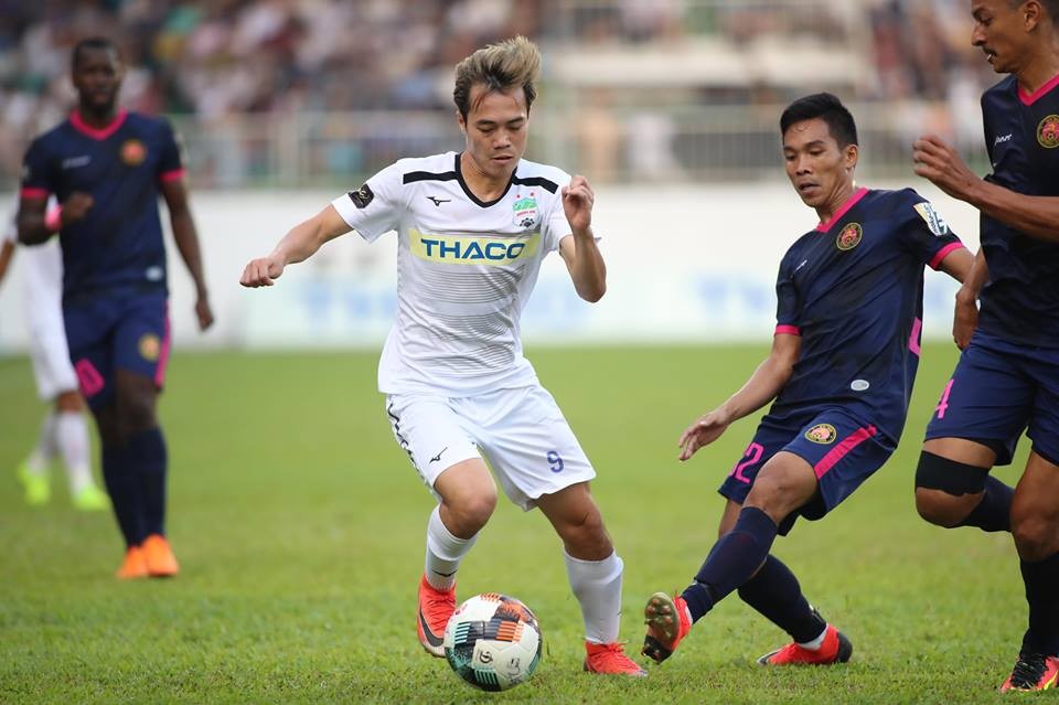 Trực tiếp HAGL 1-3 Sài Gòn (KT): Văn Toàn, Tuấn Anh bất lực trên sân Pleiku - Bóng Đá