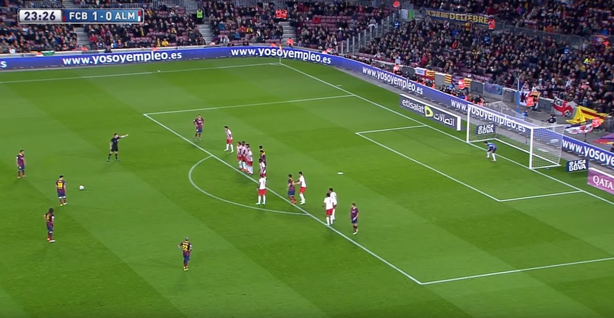 Tại sao Alisson bất lực trước cú đá phạt của Messi? - Bóng Đá