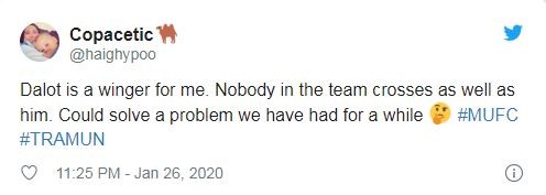 Man Utd fans swoon for Diogo Dalot after right wing-back display - Bóng Đá