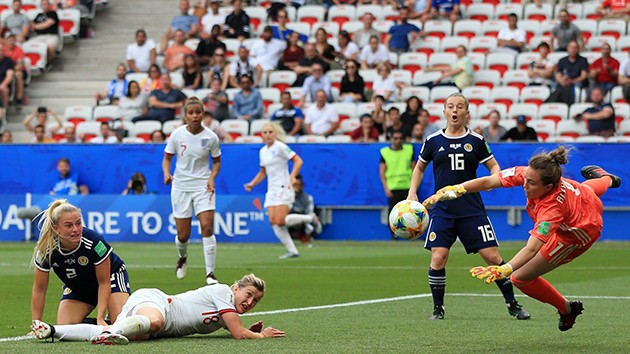 Ảnh: Nữ Anh thắng Scotland - Bóng Đá