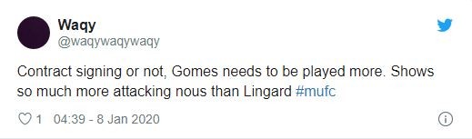 Manchester United fans react to Angel Gomes' cameo performance - Bóng Đá