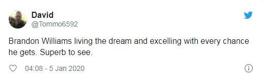 United fans praise Brandon Williams' performance - Bóng Đá