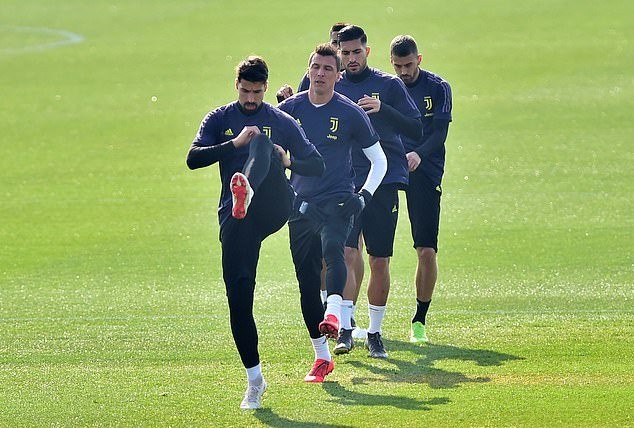 Ronaldo Juventus tập - Bóng Đá