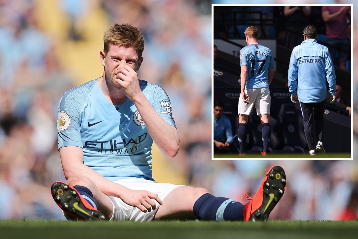 Chấn thương của Kevin de Bruyne 