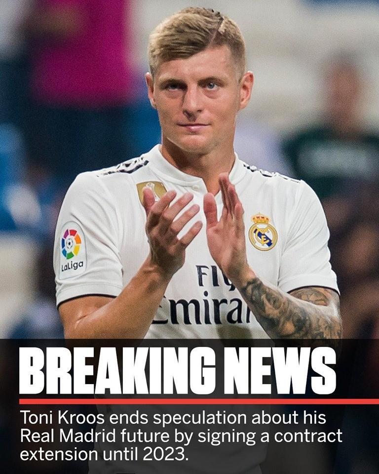 CHÍNH THỨC: Real Madrid gia hạn trụ cột, bít cửa tới Man Utd - Bóng Đá