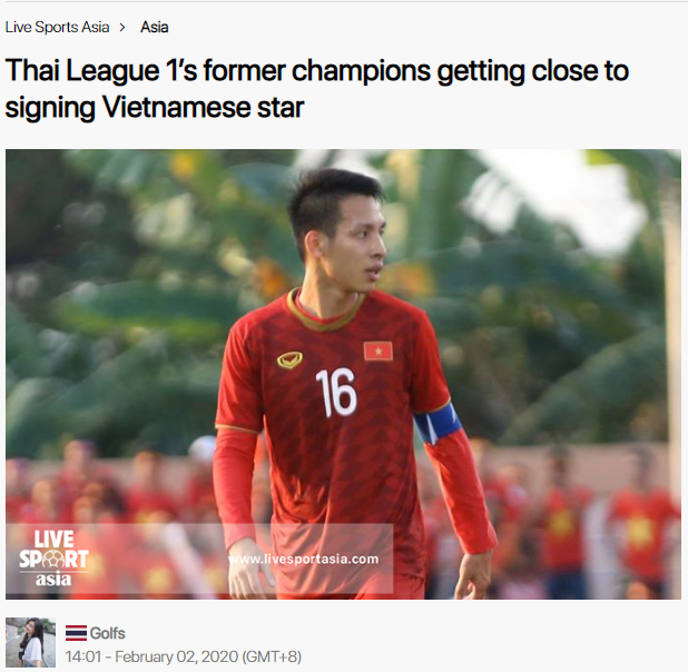 Báo châu Á: Muangthong sắp sở hữu chữ ký của sao ĐT Việt Nam? - Bóng Đá