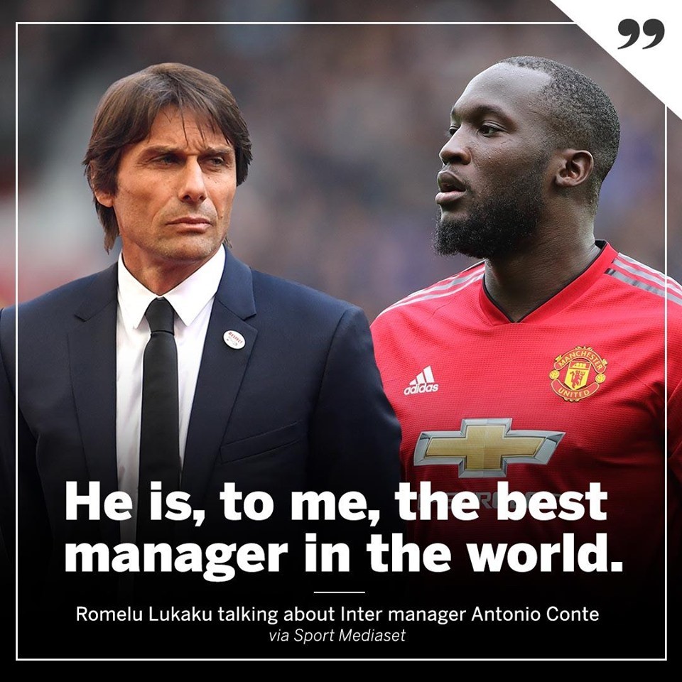 Chưa làm trò Conte, tại sao Lukaku biết ông giỏi nhất? - Bóng Đá