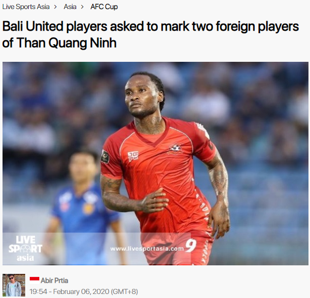 Báo châu Á: Nhà vô địch Indonesia quan tâm 2 ngoại binh Than Quảng Ninh - Bóng Đá