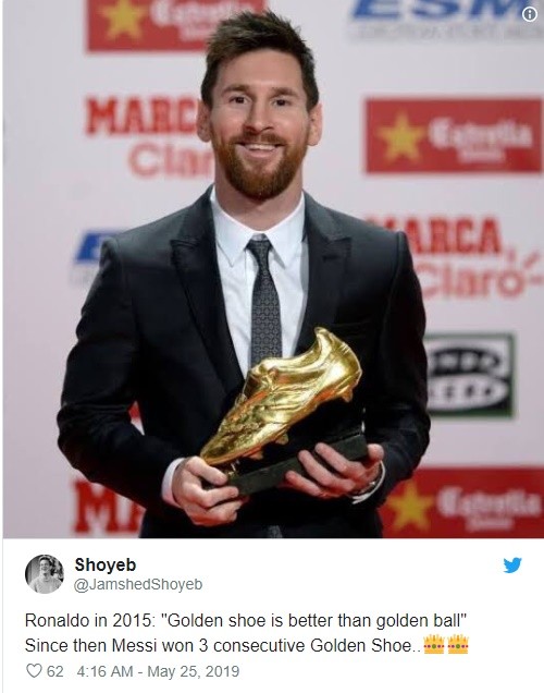 Cristiano Ronaldo: Giày vàng giá trị hơn Quả bóng vàng! - Bóng Đá