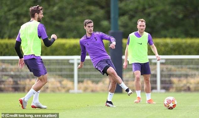 Ảnh Tottenham tập luyện, có Beckham - Bóng Đá