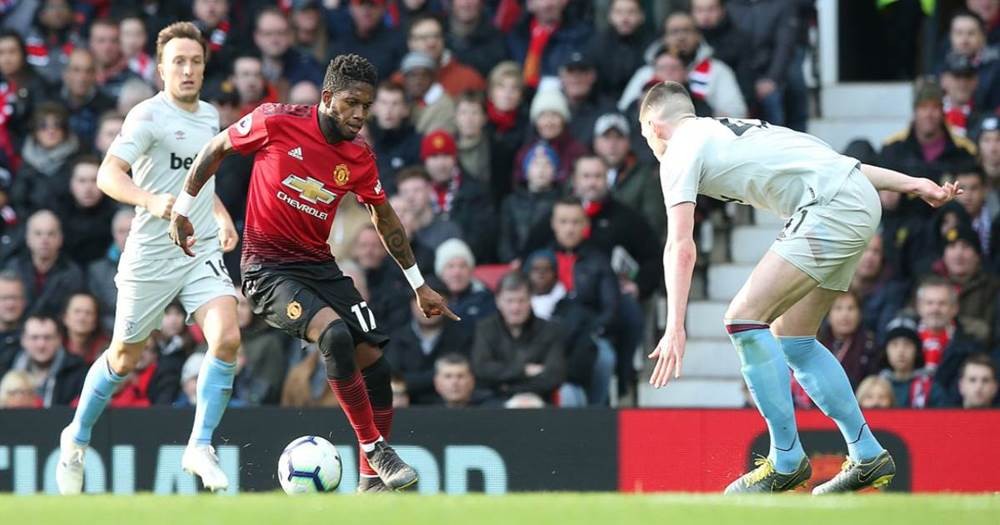 Fred đoạt lại bóng 30 lần trong 1 tuần - Bóng Đá