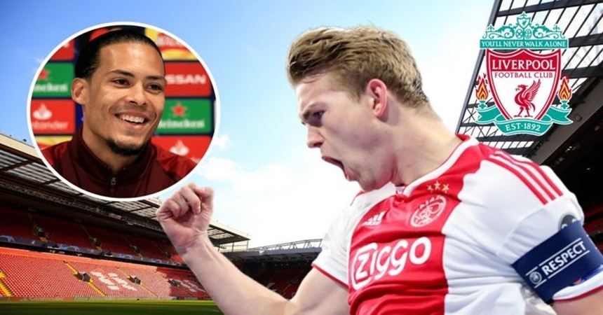Liverpool cần tìm đâu xa, De Ligt sẽ cùng Van Dijk xây 