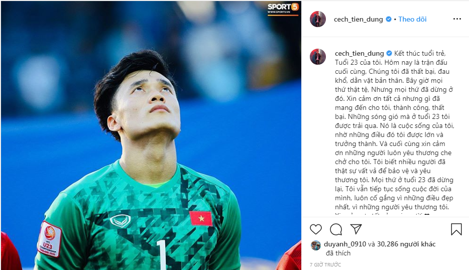 Bùi Tiến Dũng gửi tâm thư đến NHM Việt Nam sau sai lầm tai hại - Bóng Đá