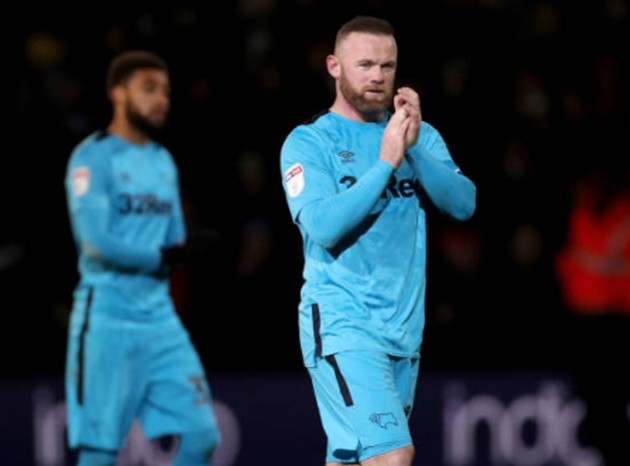 Wayne Rooney scored his first Derby goal... but the Rams were beaten by bottom side Luton  - Bóng Đá